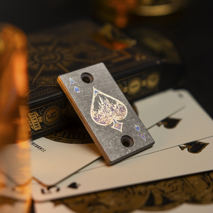 Crowgear Don't Worry Stone - Inlay einzeln Ace of Spades 