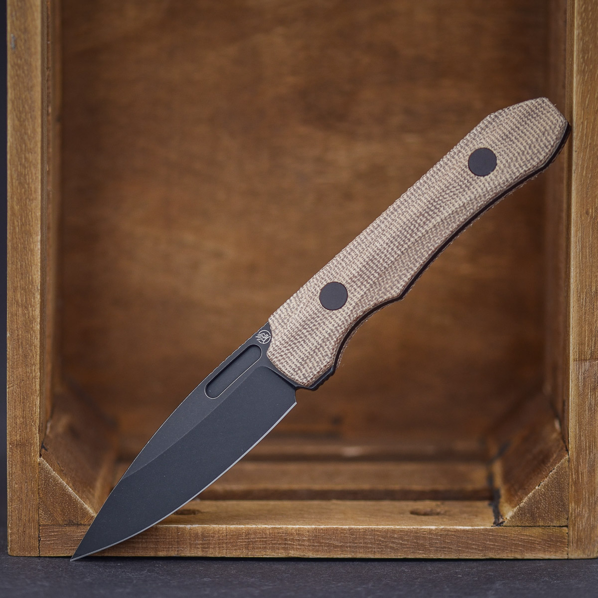 Combat Beads X-Series Fixed Micarta Natural