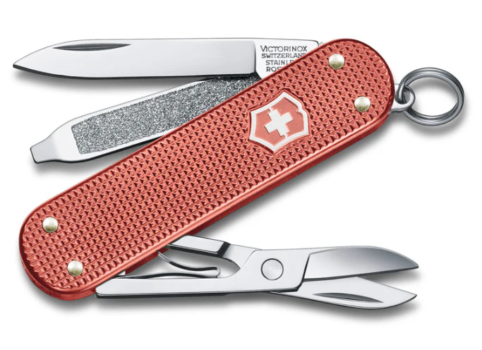 Victorinox Classic SD Alox Limited Edition 2025 Stone Red 